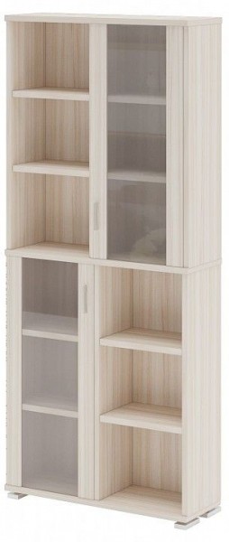Шкаф-витрина Домино ПУ-30-2-ФС в Кудымкаре - kudymkar.mebel24.online | фото 2