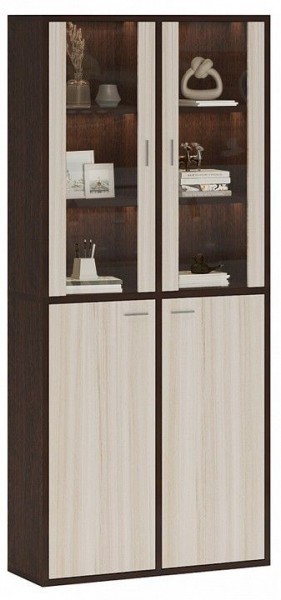 Шкаф-витрина Домино СУ(ш2в2)+2ФС+2ФГ в Кудымкаре - kudymkar.mebel24.online | фото 2