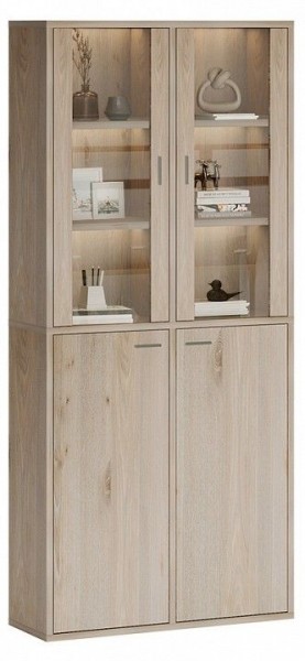 Шкаф-витрина Домино СУ(ш2в2)+2ФС+2ФГ в Кудымкаре - kudymkar.mebel24.online | фото 2