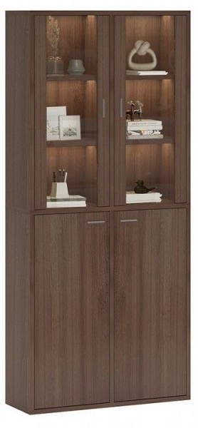 Шкаф-витрина Домино СУ(ш2в2)+2ФС+2ФГ в Кудымкаре - kudymkar.mebel24.online | фото 2