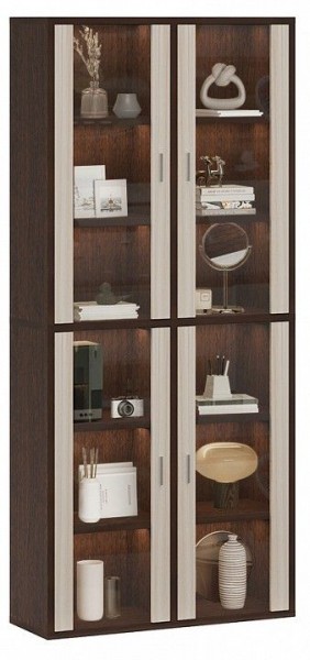 Шкаф-витрина Домино СУ(ш2в2)+4ФС в Кудымкаре - kudymkar.mebel24.online | фото 2