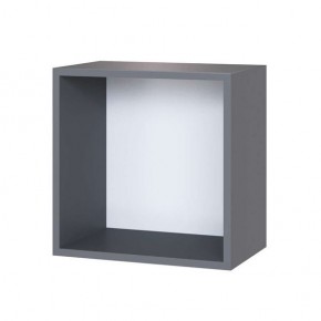 Сириния Куб 2 серый графит/МДФ бриз в Кудымкаре - kudymkar.mebel24.online | фото 2