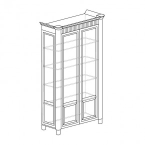СКАРЛЕТ Гостиная (модульная) Ясень белый в Кудымкаре - kudymkar.mebel24.online | фото 3