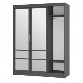 Спальня Симпл (графит) модульная в Кудымкаре - kudymkar.mebel24.online | фото 48