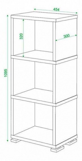 Стеллаж Домино СБ-15/3 в Кудымкаре - kudymkar.mebel24.online | фото 2