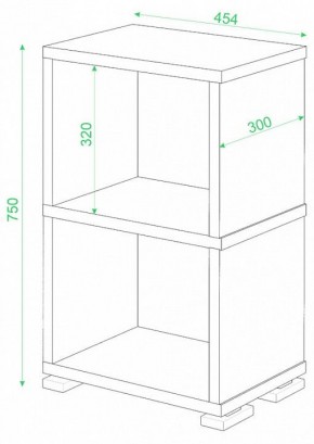 Стеллаж-колонка Домино СБ-15/2 в Кудымкаре - kudymkar.mebel24.online | фото 2