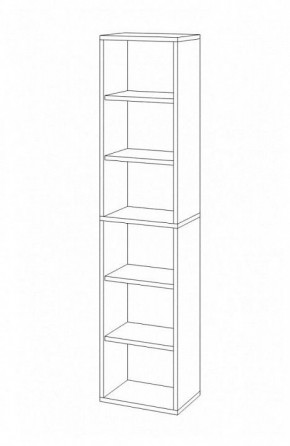 Стеллаж-колонка Домино СУ(ш1в2) в Кудымкаре - kudymkar.mebel24.online | фото 3