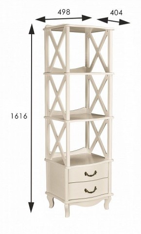 Стеллаж комбинированный Джульетта-3 в Кудымкаре - kudymkar.mebel24.online | фото 3