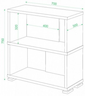 Стеллаж СБ-10/2 в Кудымкаре - kudymkar.mebel24.online | фото 2