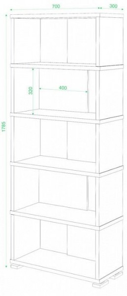 Стеллаж СБ-10/5 в Кудымкаре - kudymkar.mebel24.online | фото 2