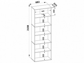 Стеллаж ШУ-30 в Кудымкаре - kudymkar.mebel24.online | фото 3