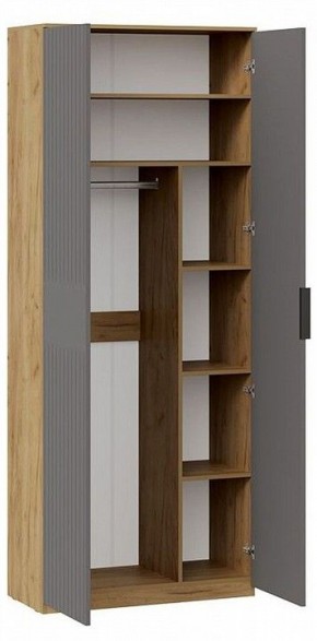 Стенка для прихожей Хилтон №4 в Кудымкаре - kudymkar.mebel24.online | фото 2