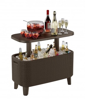 Стол Беви Бар (Bevy Bar Large Cool Bar), коричневый в Кудымкаре - kudymkar.mebel24.online | фото 3