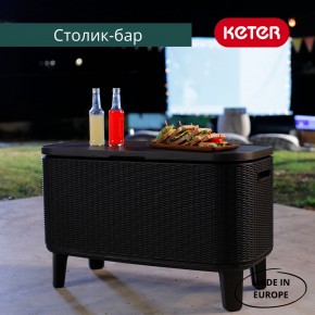 Стол Беви Бар (Bevy Bar Large Cool Bar), коричневый в Кудымкаре - kudymkar.mebel24.online | фото 4