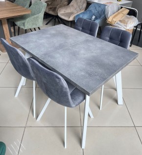 Стол BRICK M 140 Бетон Портленд/ Белый М-City в Кудымкаре - kudymkar.mebel24.online | фото 2