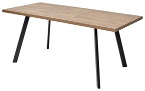 Стол BRICK M 140 Дуб Канзас/ Черный М-City в Кудымкаре - kudymkar.mebel24.online | фото 1