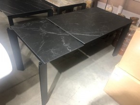 Стол CORNER 120 MATT BLACK MARBLE SOLID CERAMIC / BLACK, ®DISAUR в Кудымкаре - kudymkar.mebel24.online | фото 12