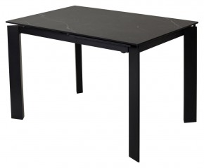 Стол CORNER 120 MATT BLACK MARBLE SOLID CERAMIC / BLACK, ®DISAUR в Кудымкаре - kudymkar.mebel24.online | фото 8