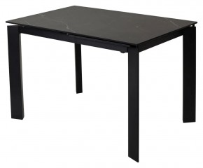 Стол CORNER 120 MATT BLACK MARBLE SOLID CERAMIC / BLACK, ®DISAUR в Кудымкаре - kudymkar.mebel24.online | фото 9