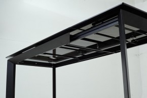 Стол CREMONA 140 KL-99 Белый мрамор матовый, итальянская керамика / черный каркас, ®DISAUR в Кудымкаре - kudymkar.mebel24.online | фото 13
