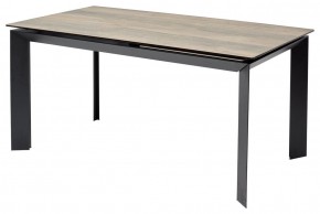 Стол CREMONA 180 KL-61 Под дерево, итальянская керамика / черный каркас, ®DISAUR в Кудымкаре - kudymkar.mebel24.online | фото 5