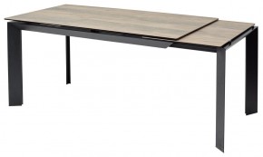 Стол CREMONA 180 KL-61 Под дерево, итальянская керамика / черный каркас, ®DISAUR в Кудымкаре - kudymkar.mebel24.online | фото 7