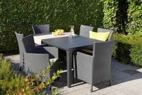 Стол Футура (Futura) графит в Кудымкаре - kudymkar.mebel24.online | фото 2