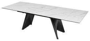 Стол IVAR 180 MARBLES KL-99 Белый мрамор, итальянская керамика, ®DISAUR в Кудымкаре - kudymkar.mebel24.online | фото 9