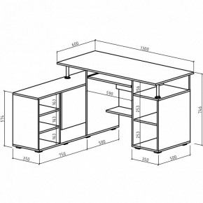 Стол компьютерный Амбер в Кудымкаре - kudymkar.mebel24.online | фото 3