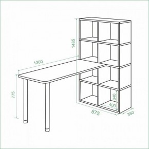 Стол компьютерный Bartolo в Кудымкаре - kudymkar.mebel24.online | фото 3