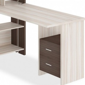 Стол компьютерный Домино Лайт СТЛ-ОВХ+С120Прям в Кудымкаре - kudymkar.mebel24.online | фото 2