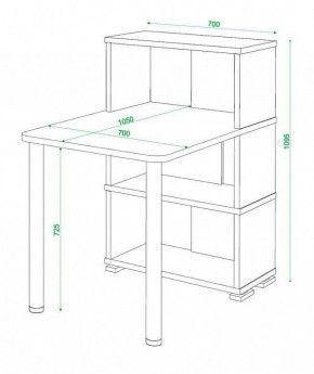 Стол компьютерный Домино СБ-10М3 в Кудымкаре - kudymkar.mebel24.online | фото 3