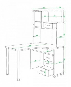 Стол компьютерный Домино СР-130 в Кудымкаре - kudymkar.mebel24.online | фото 5