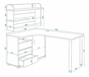 Стол компьютерный Домино СР-145М в Кудымкаре - kudymkar.mebel24.online | фото 5