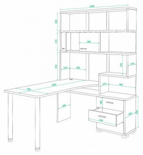 Стол компьютерный Домино СР-420/150 в Кудымкаре - kudymkar.mebel24.online | фото 2