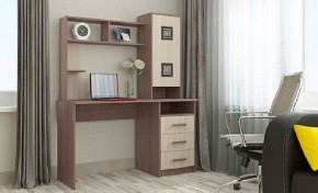 ФАВОРИТ Стол компьютерный (ясень шимо комб.) в Кудымкаре - kudymkar.mebel24.online | фото