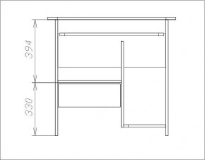 Стол компьютерный КСТ-10.1 в Кудымкаре - kudymkar.mebel24.online | фото 3