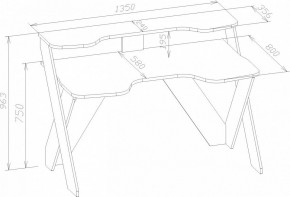 Стол компьютерный КСТ-118 в Кудымкаре - kudymkar.mebel24.online | фото 3