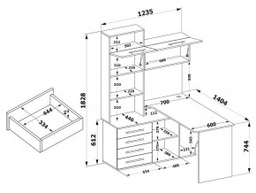 Стол компьютерный КСТ-14.1Л в Кудымкаре - kudymkar.mebel24.online | фото 4