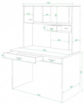 Стол компьютерный СК-60 в Кудымкаре - kudymkar.mebel24.online | фото 2