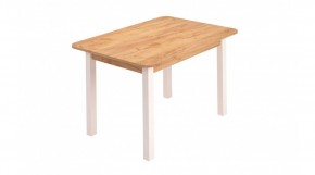 Стол ЛДСП (опоры белые) в Кудымкаре - kudymkar.mebel24.online | фото 3