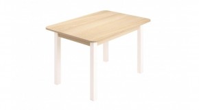 Стол ЛДСП (опоры белые) в Кудымкаре - kudymkar.mebel24.online | фото 8