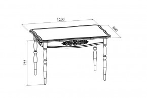 Стол обеденный Ассоль АС-31 в Кудымкаре - kudymkar.mebel24.online | фото 2