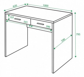 Стол письменный Домино СП-22С в Кудымкаре - kudymkar.mebel24.online | фото 3