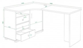 Стол письменный Домино СР-145С в Кудымкаре - kudymkar.mebel24.online | фото 2