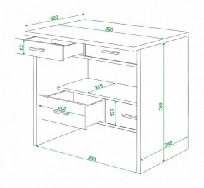 Стол письменный Живой дизайн СК-12 в Кудымкаре - kudymkar.mebel24.online | фото 2