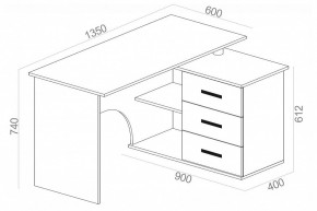 Стол письменный КСТ-09 в Кудымкаре - kudymkar.mebel24.online | фото 8