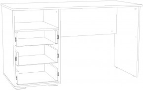 Стол письменный НМ 041.40 "Банни" (Бисквит) в Кудымкаре - kudymkar.mebel24.online | фото 5