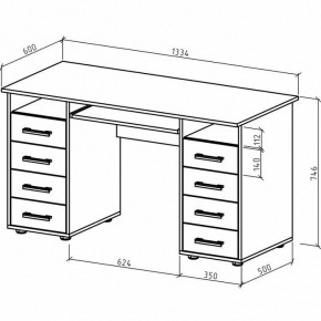 Стол письменный Остин в Кудымкаре - kudymkar.mebel24.online | фото 3