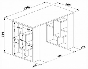 Стол письменный СПм-15 в Кудымкаре - kudymkar.mebel24.online | фото 2